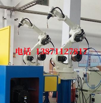 澄迈立体库感应弧焊机器人工作站